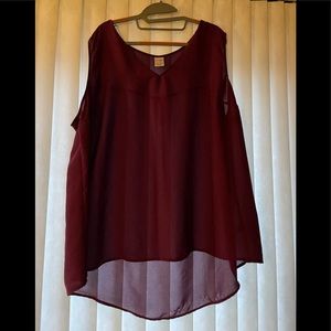 Terra Sky Dressy Camisole Size 2X